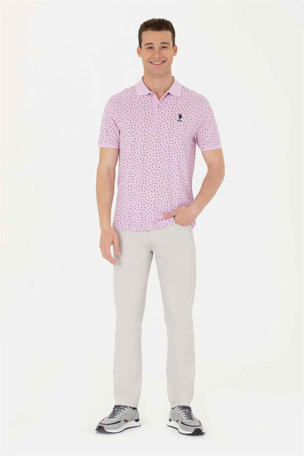 U. S. Polo Assn Мужская футболка-поло Magnolia - U.s. polo assn фото 4