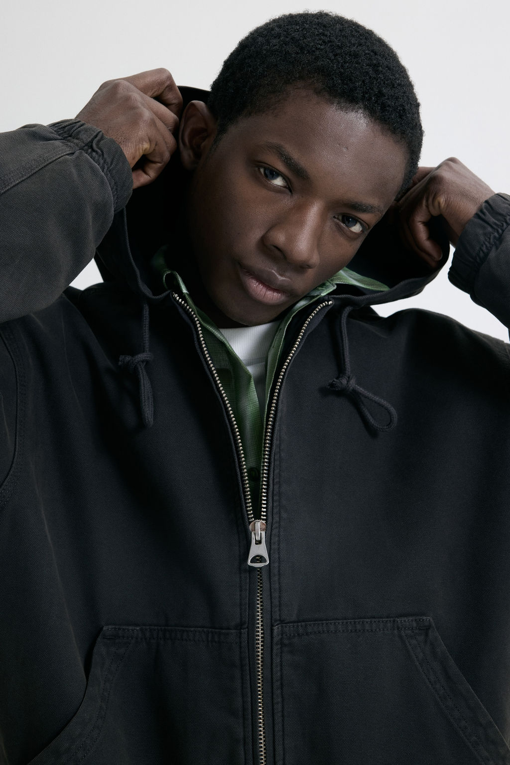 Chaqueta worker con capucha - H&m фото 9