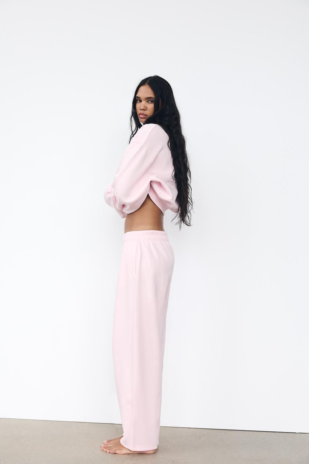 BASIC PLUSH SWEATSHIRT - Zara фото 4