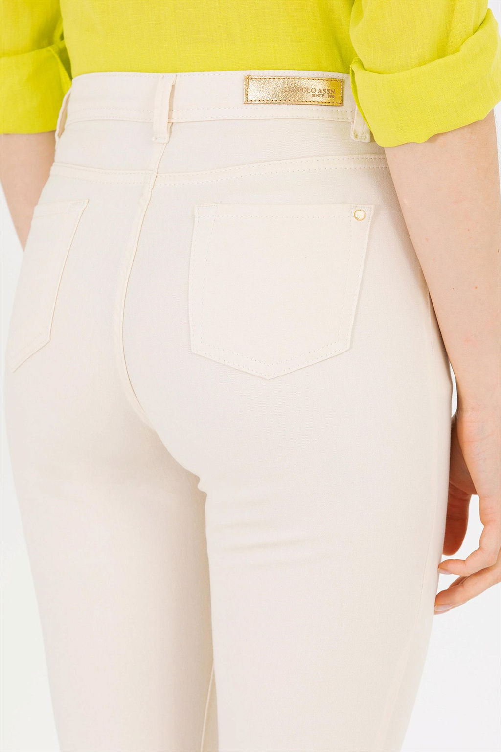 U. S. Polo Assn Женские кремовые брюки - U.s. polo assn фото 14