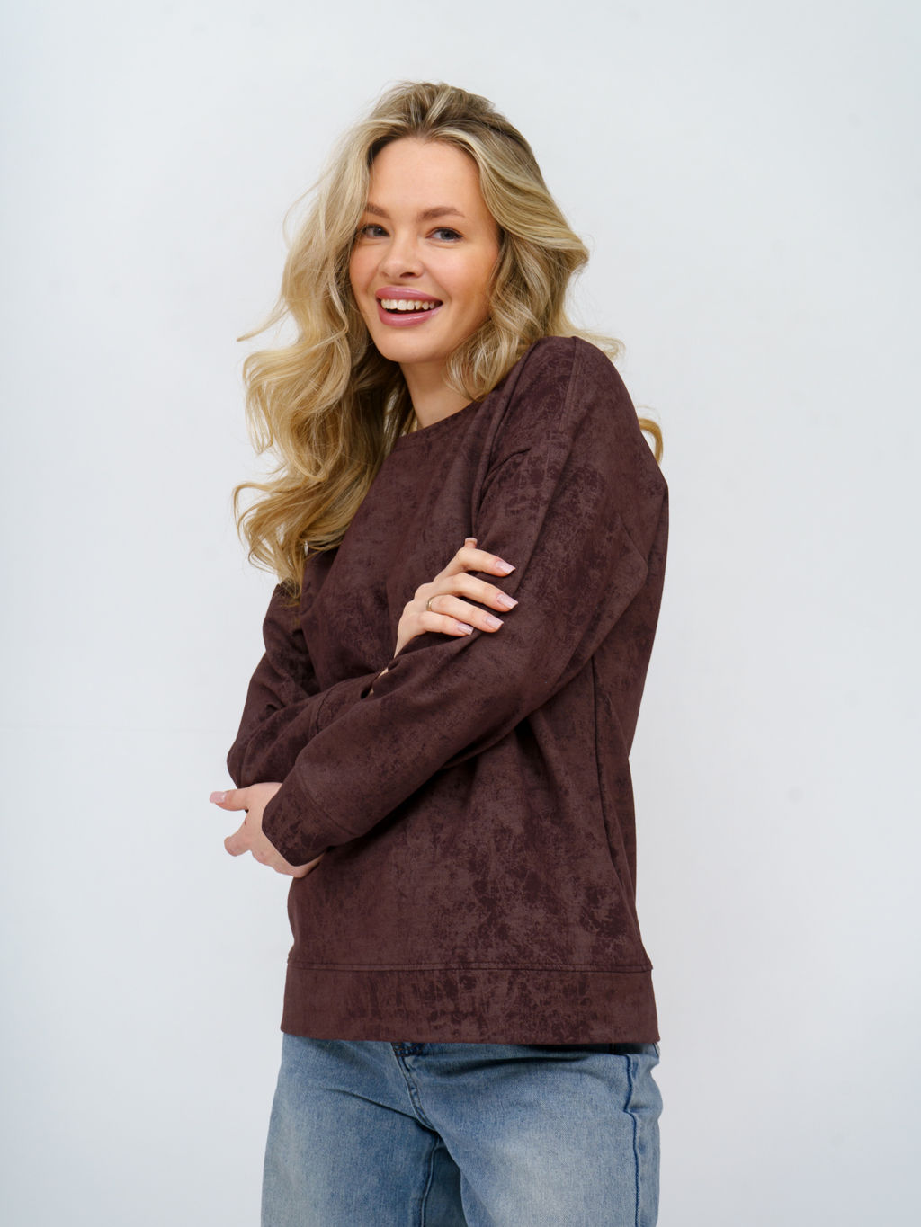 985 Свитшот "Шоколад/винтаж"