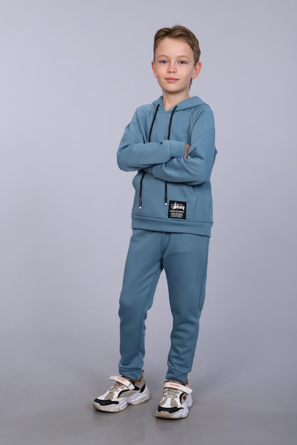 IV-CAPRIZ Лекс - man - костюм серо-голубой