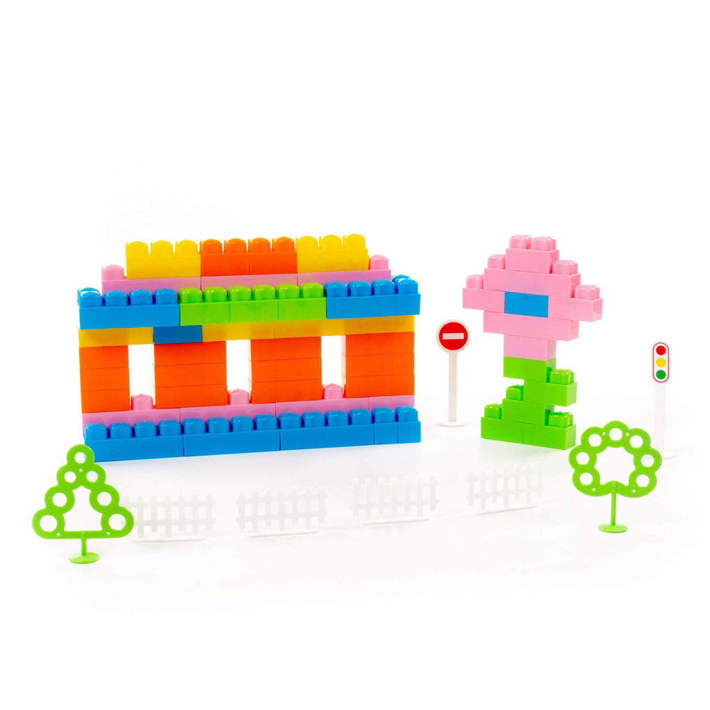 Конструктор Малютка (94 элемента) (в пакете) - Полесье фото 2