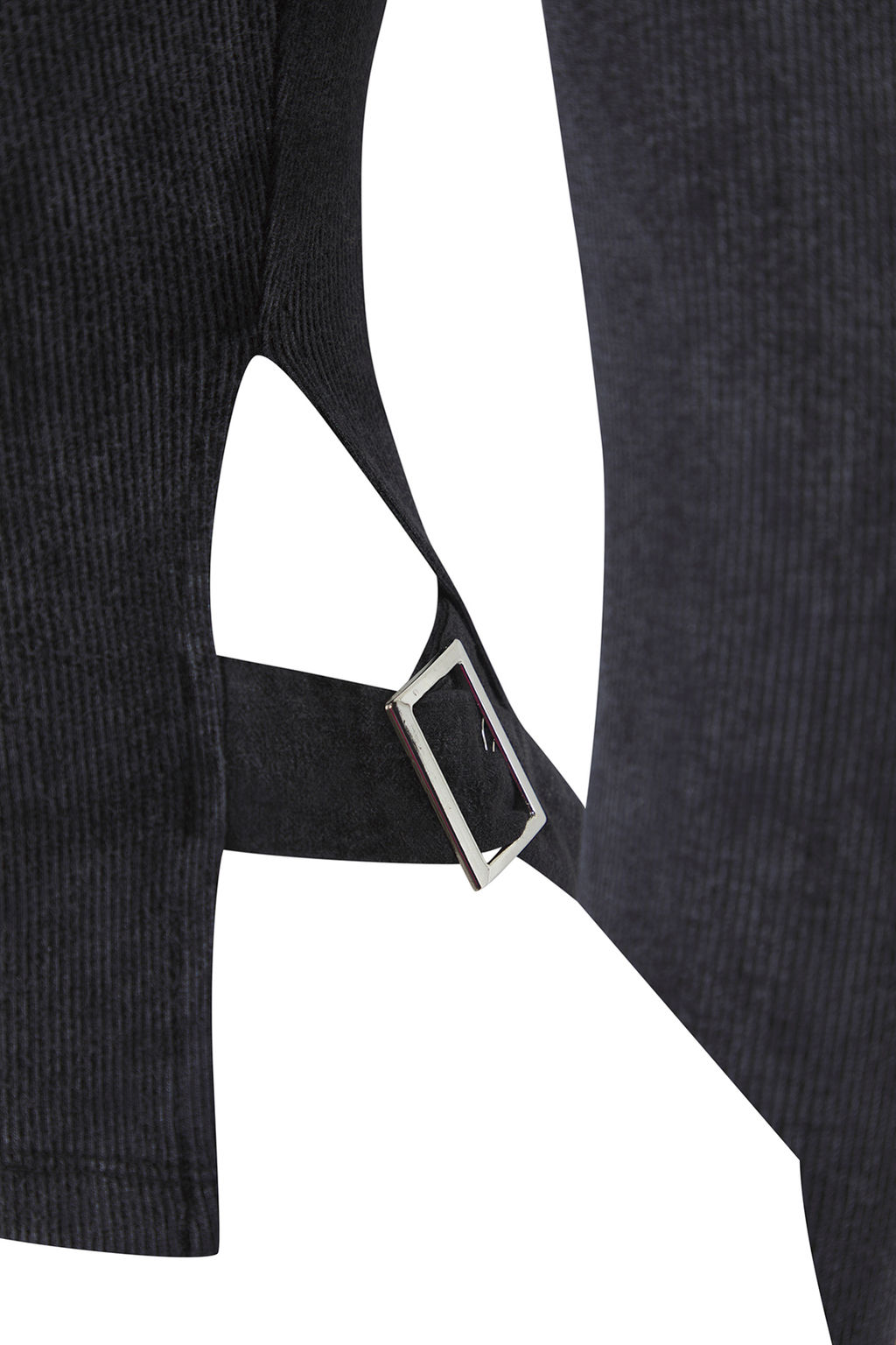 Antrasit Eskitme/Soluk Efektli Fitted/Vucud Otruan Aksesuar Detayl? Esnek Orme Bluz TWOAW26BZ00111 - Trendyolmilla фото 6