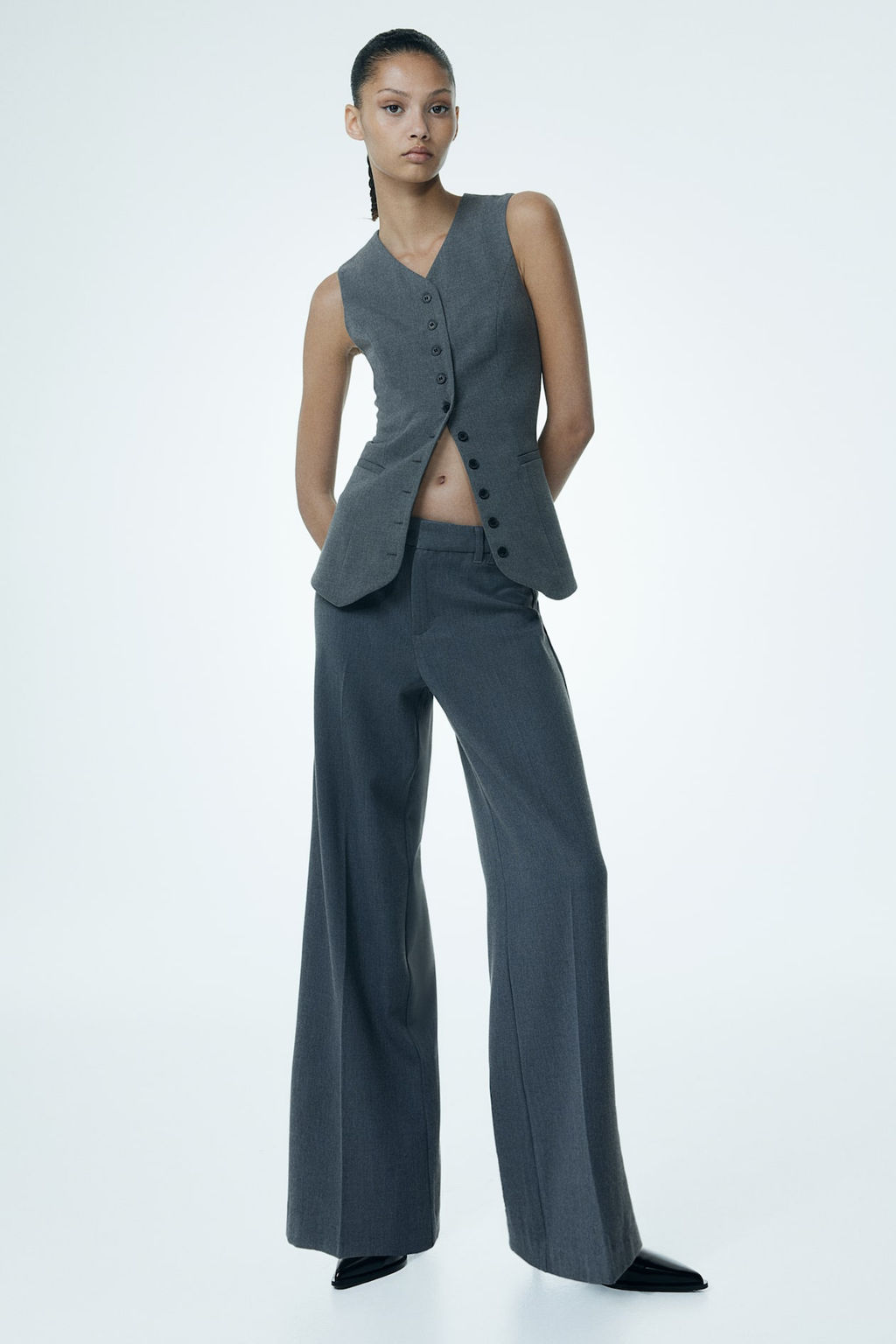 Pantalon sastre amplio - H&m фото 2