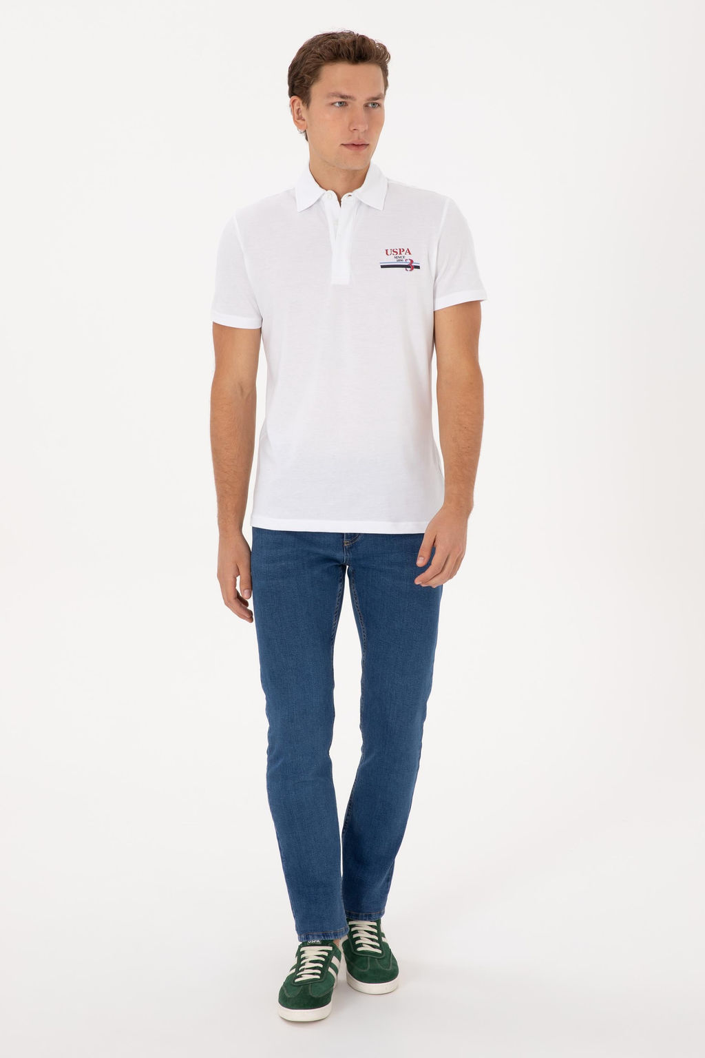 Erkek Beyaz Ti__rt - U.s. polo assn фото 4