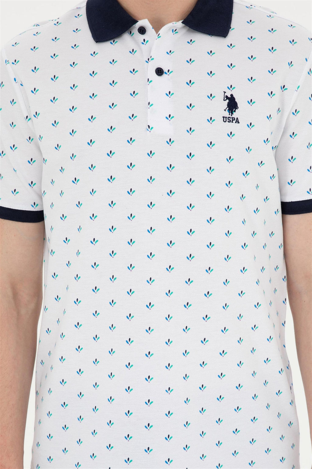 U. S. Polo Assn / Мужская белая футболка - U.s. polo assn фото 6