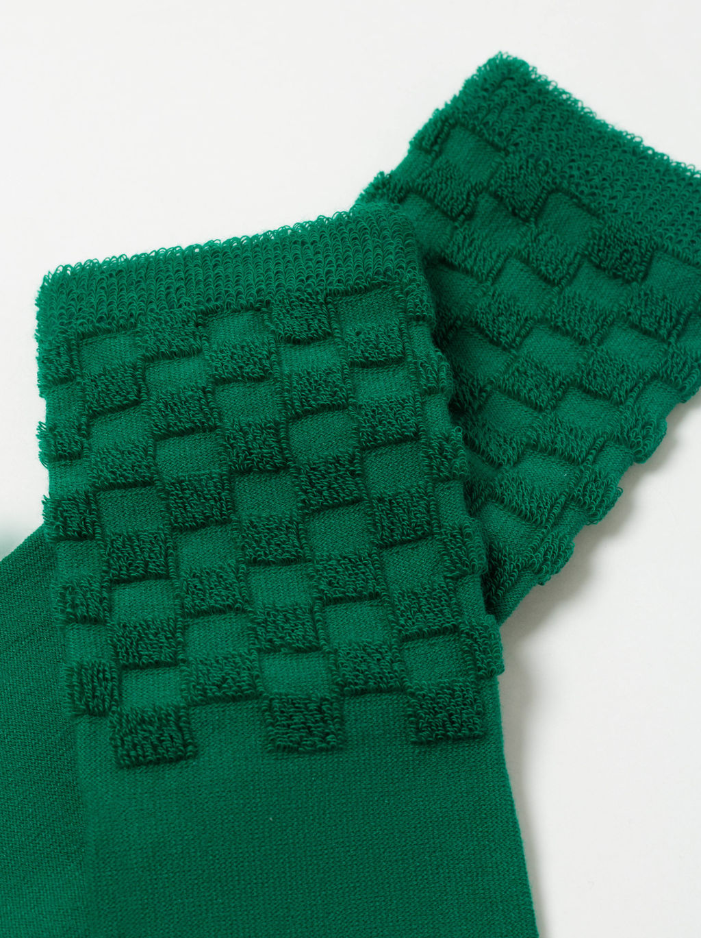 Цена за 2 пары. Носки Теплые CONTE COMFORT Махровые носки из хлопка с объемными рисунками зеленый - Conte elegant фото 8