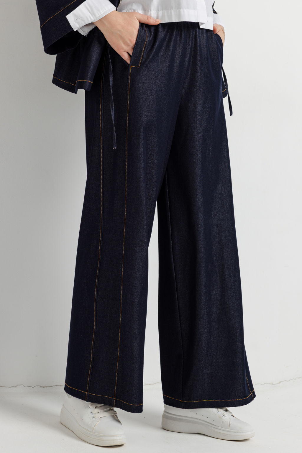 Брюки женские 210/02/Синий, джинс