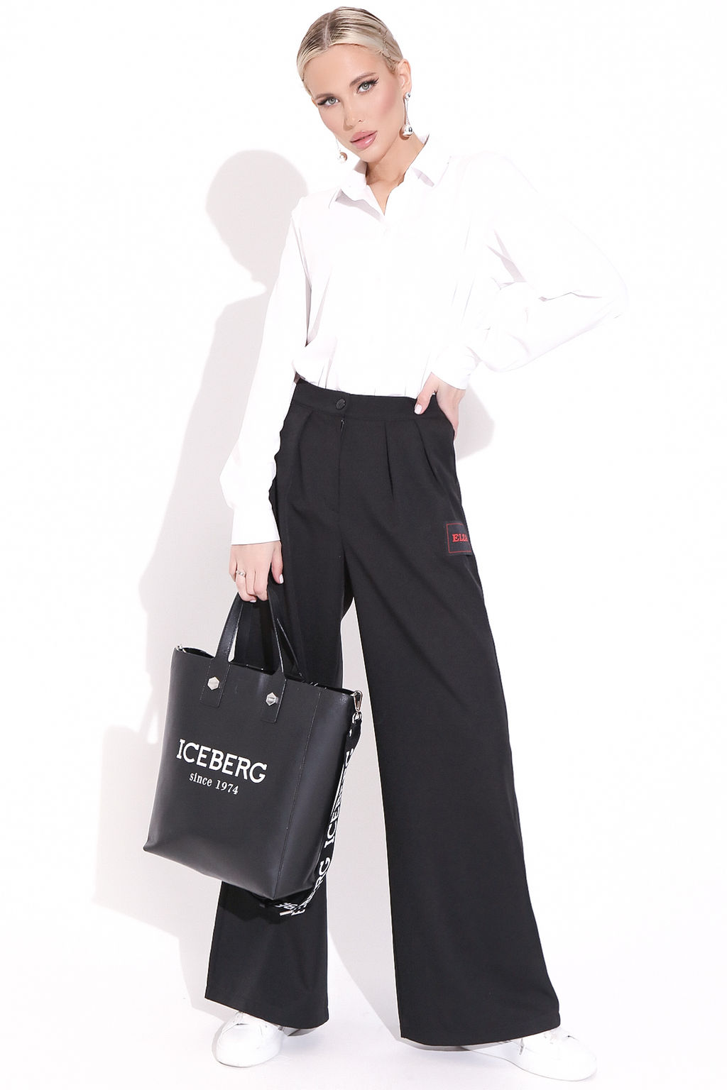 Брюки Верди (черный) - Эльза фото 4