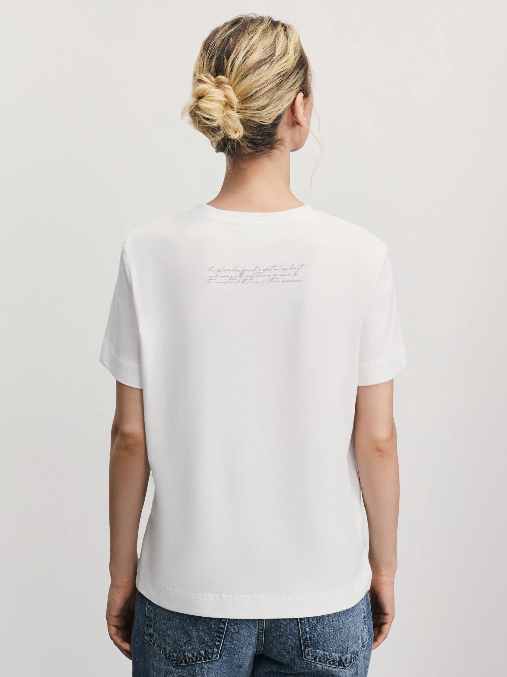 Футболка из хлопка с принтом / Zarina  фото 5