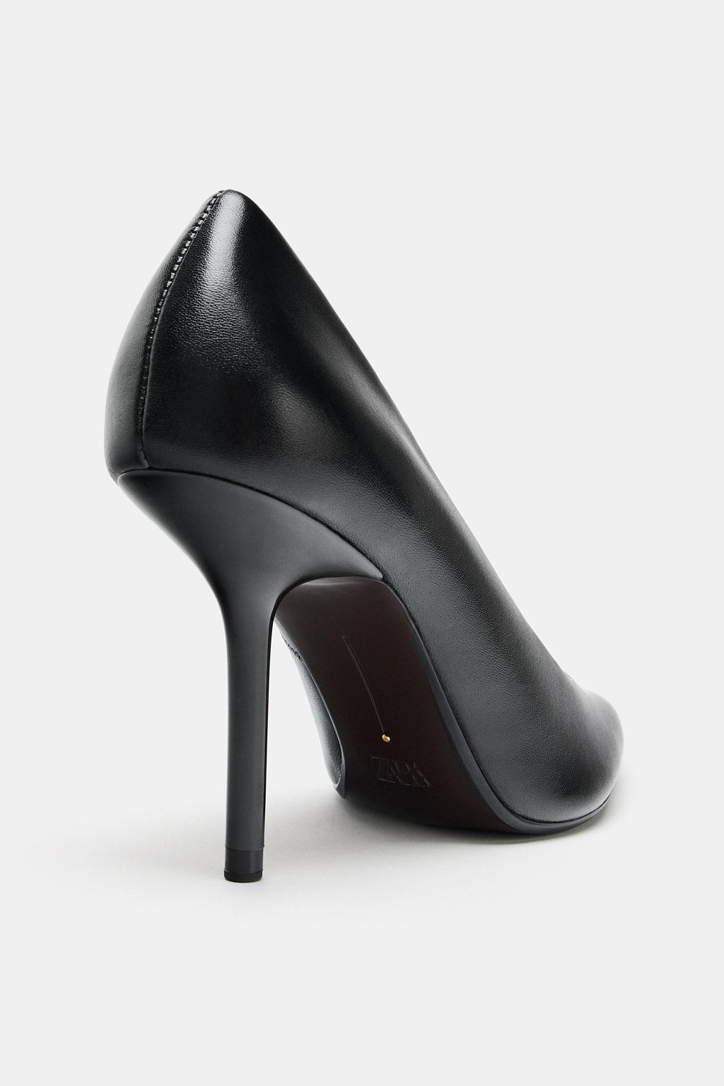LEATHER HIGH-HEEL SHOES - Zara фото 6