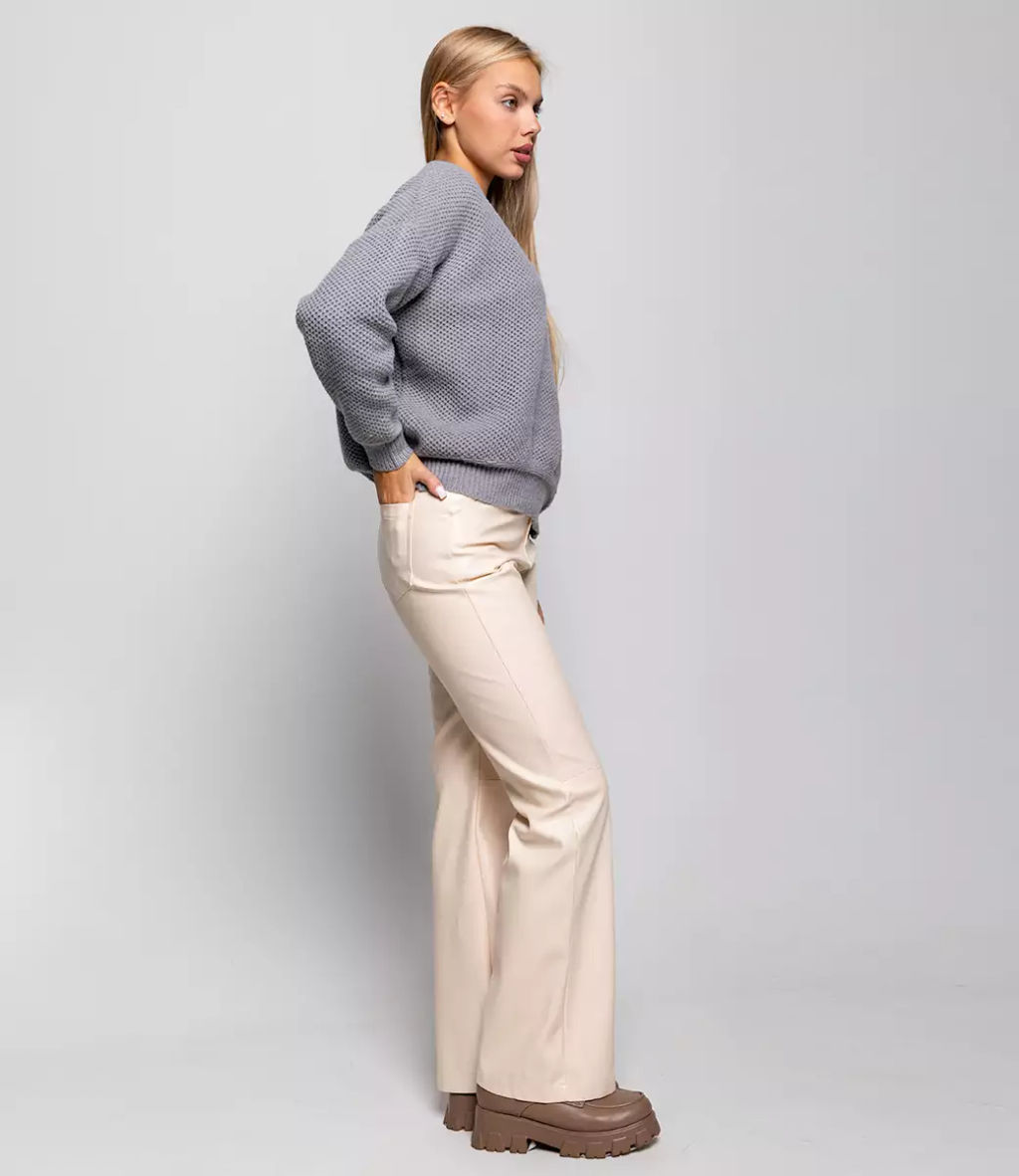 Брюки #КТ6516, кремовый - Dommod фото 3