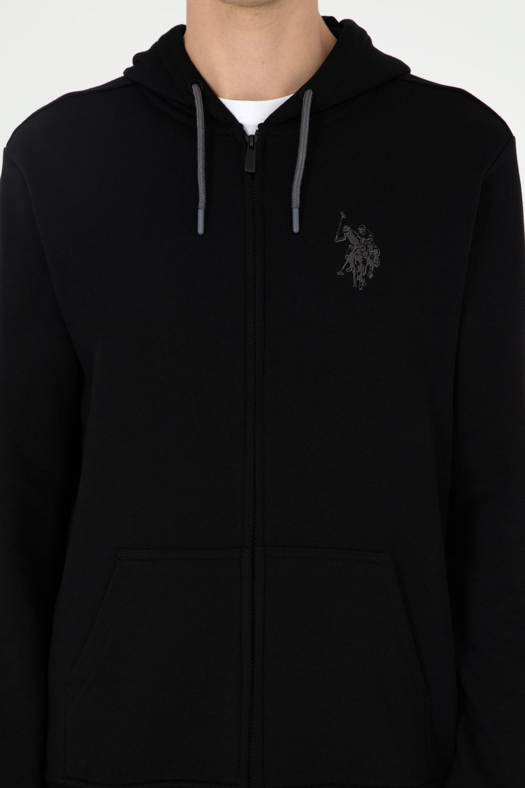 Мужской черный свитшот Неожиданная скидка в корзине - U.s. polo assn фото 6