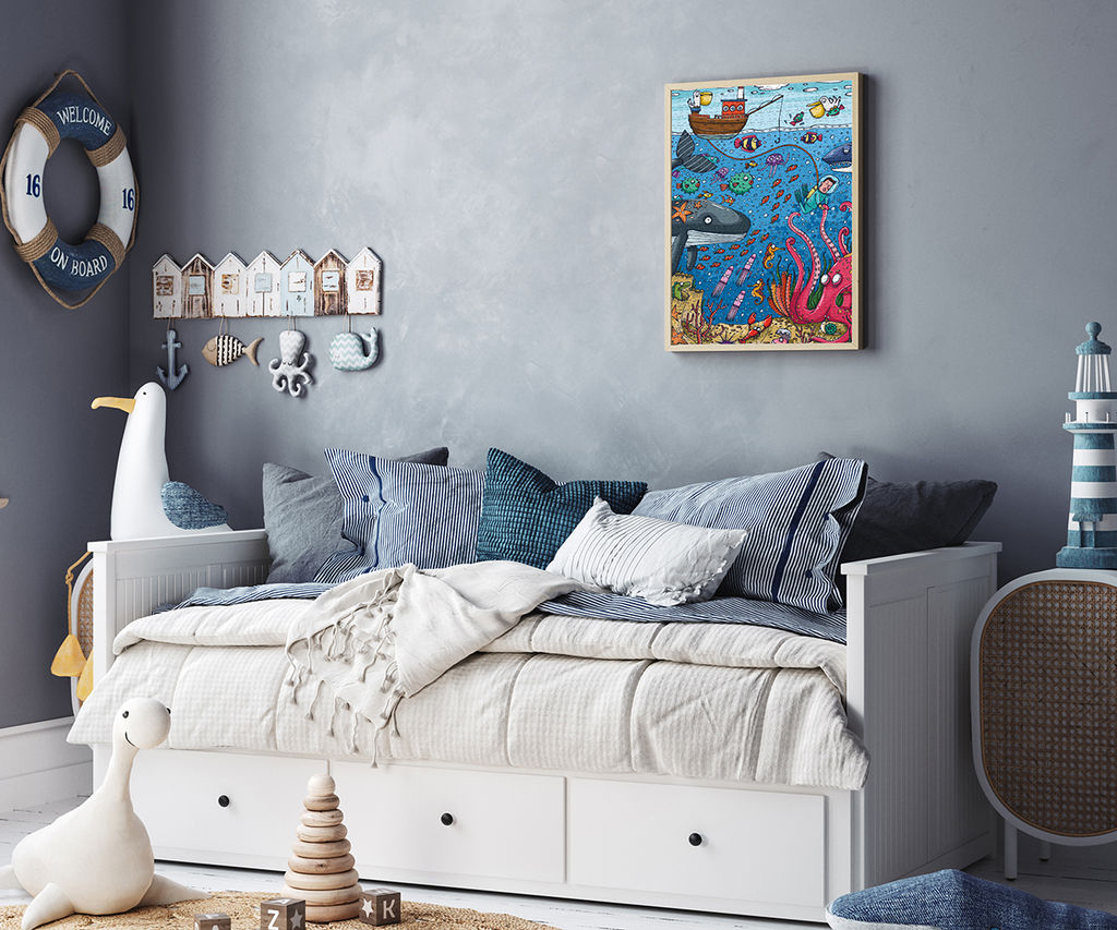 ФРЕЯ Пазл 500 элемент. PZL-500/74 Что творится в океане