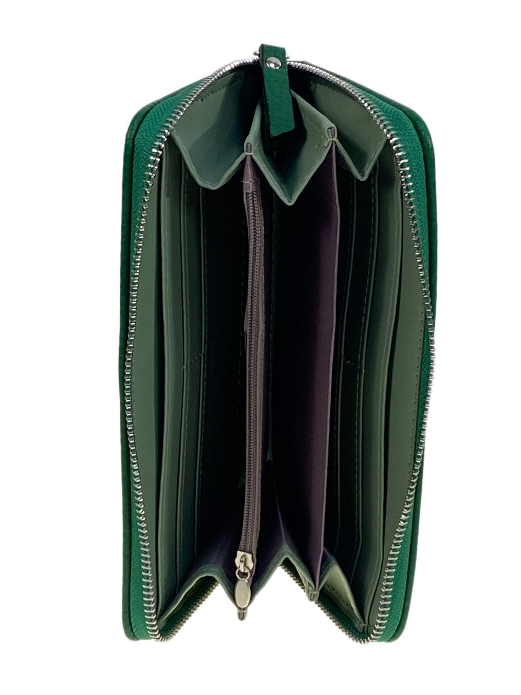 Женское портмоне из искусственной кожи, цвет зеленый - Greta фото 2