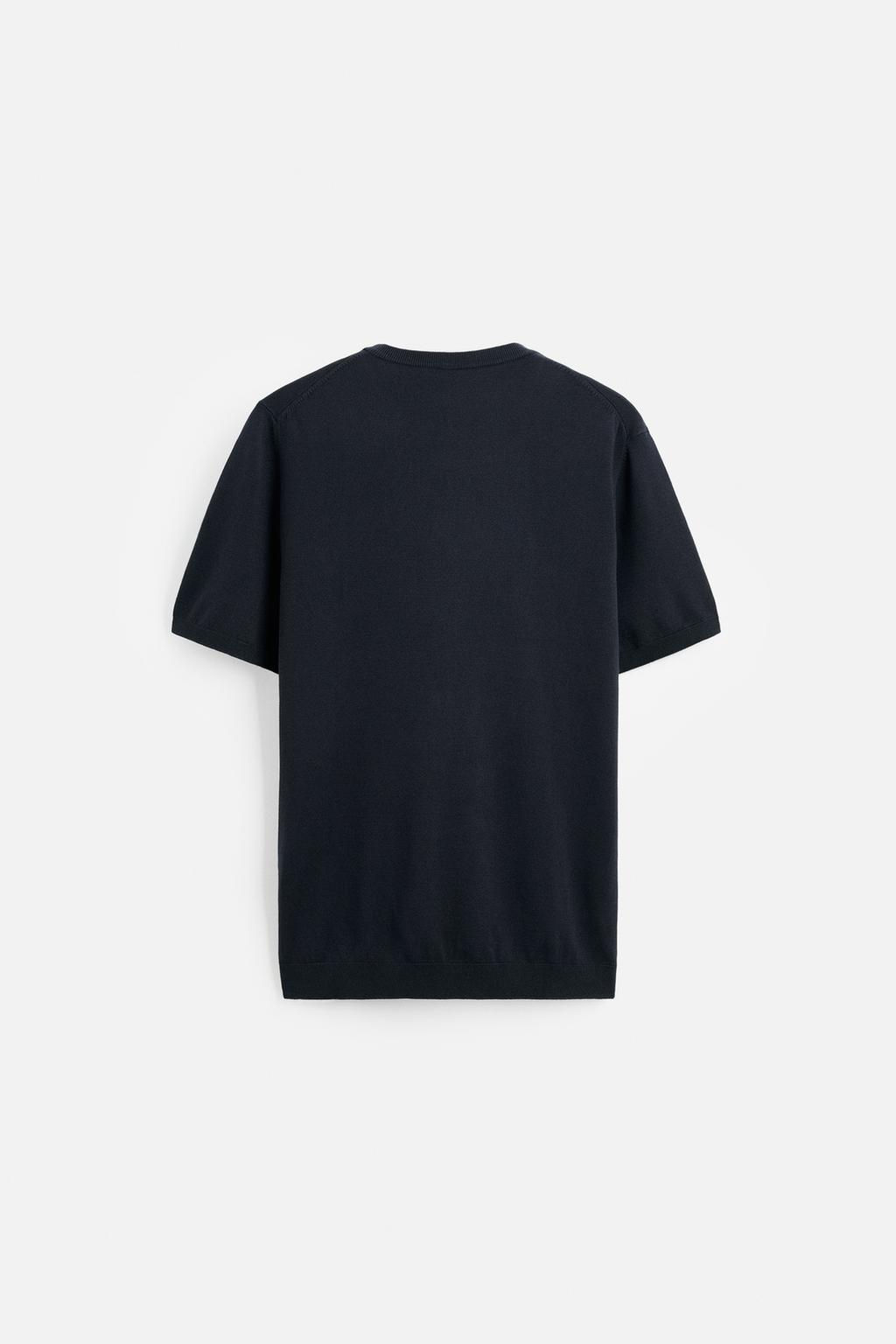 FLOWING KNIT T-SHIRT - Zara фото 23