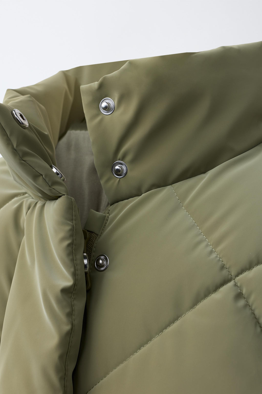 RUBBERISED PUFFER JACKET - Zara фото 5