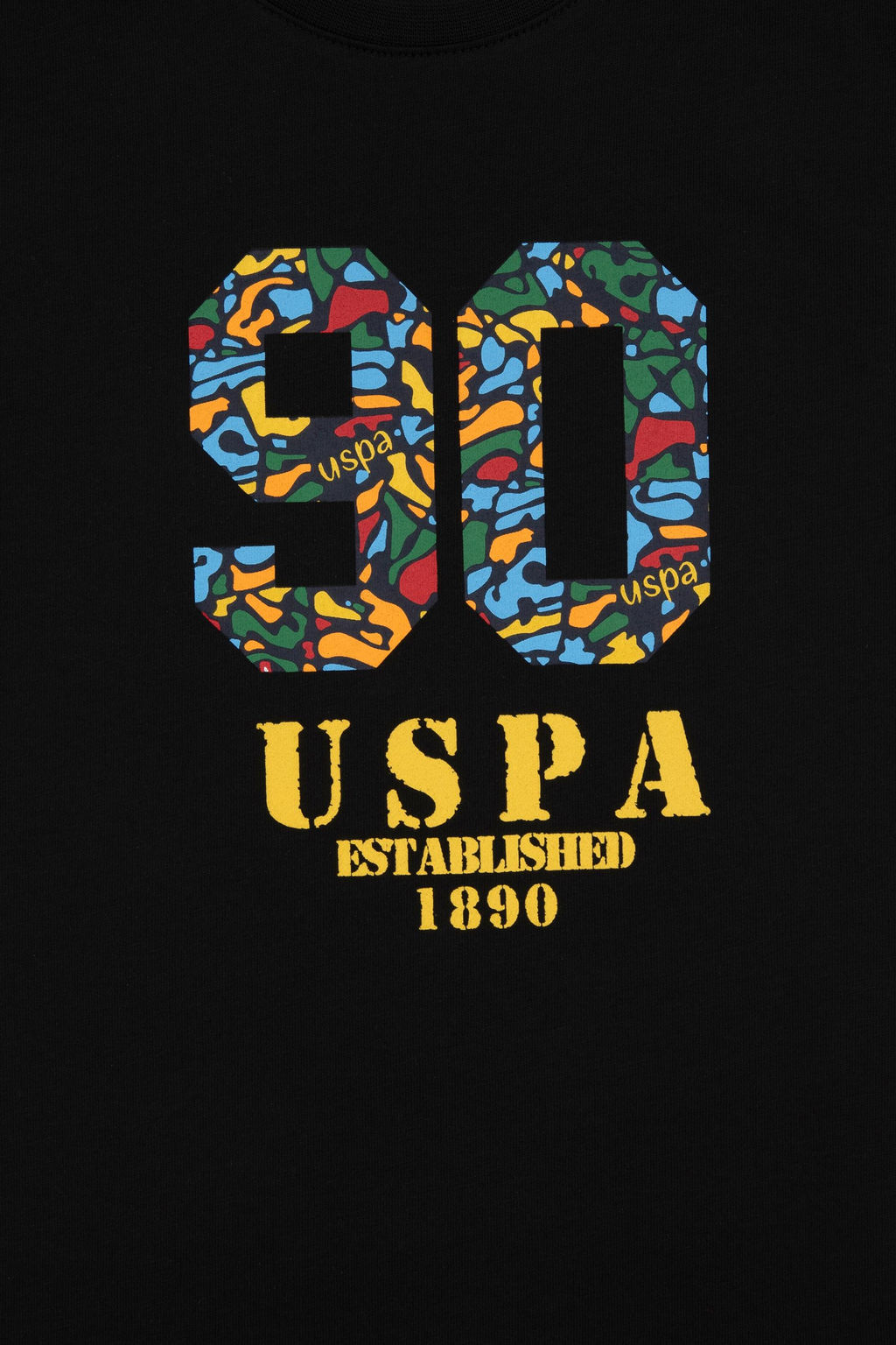 Erkek _ocuk Siyah Bisiklet Yaka Ti__rt Sepette S_rpriz _ndirim - U.s. polo assn фото 3