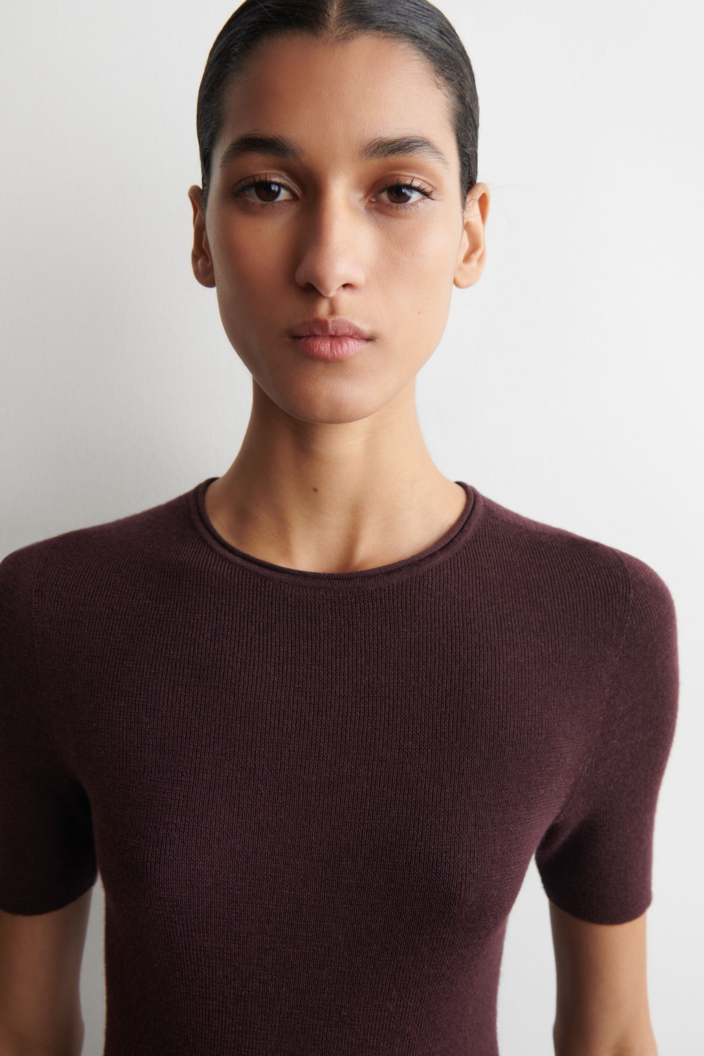 CAMISETA SIN COSTURAS DE LANA MERINO - H&m фото 5