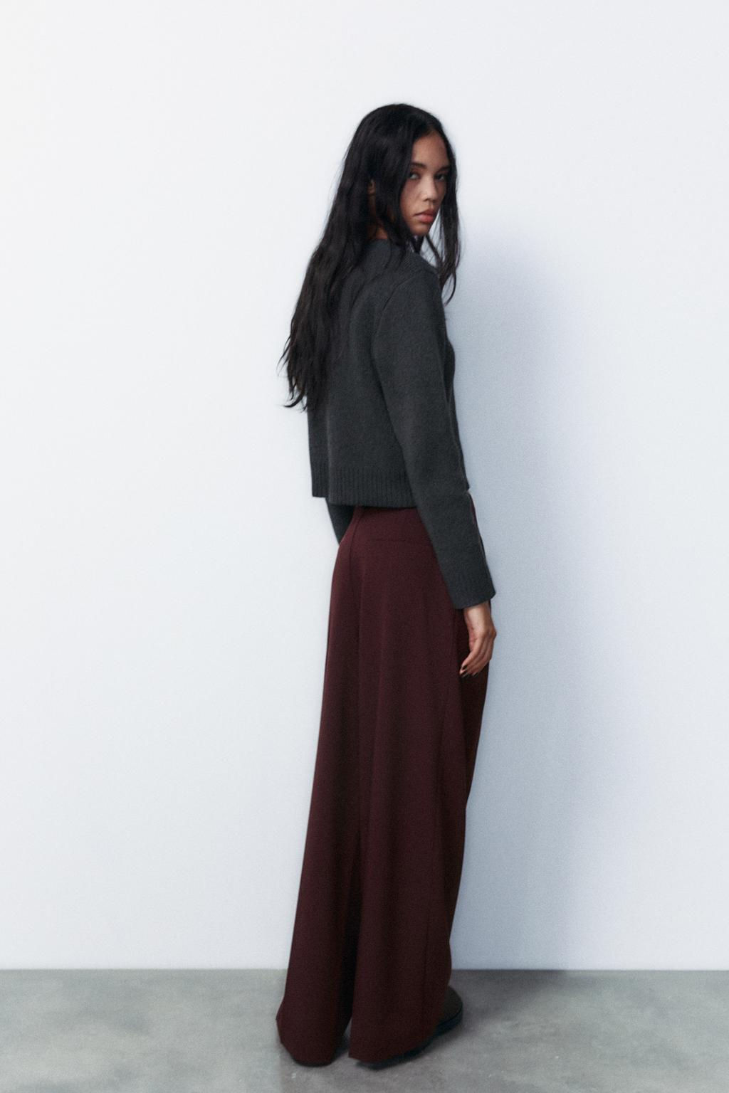 DOUBLE PLEAT TROUSERS - Zara фото 18