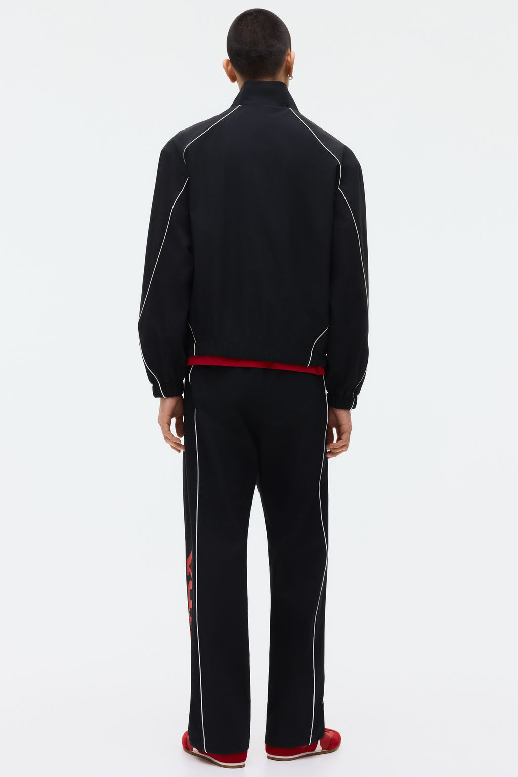 Pantal?n estilo ch?ndal con estampado Relaxed Fit - H&m фото 8