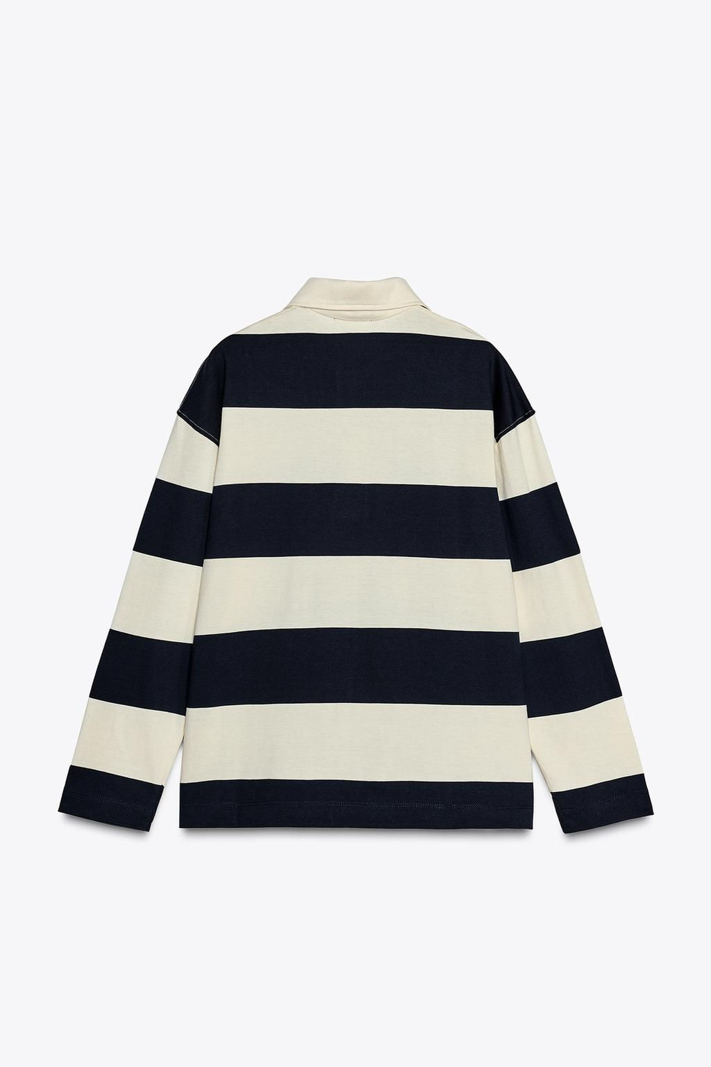 STRIPED POLO SHIRT - Zara фото 6