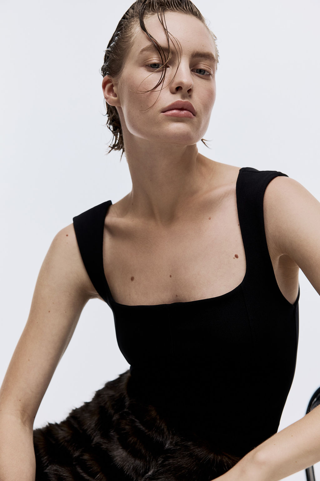 Top de tirantes con escote cuadrado - H&m фото 7