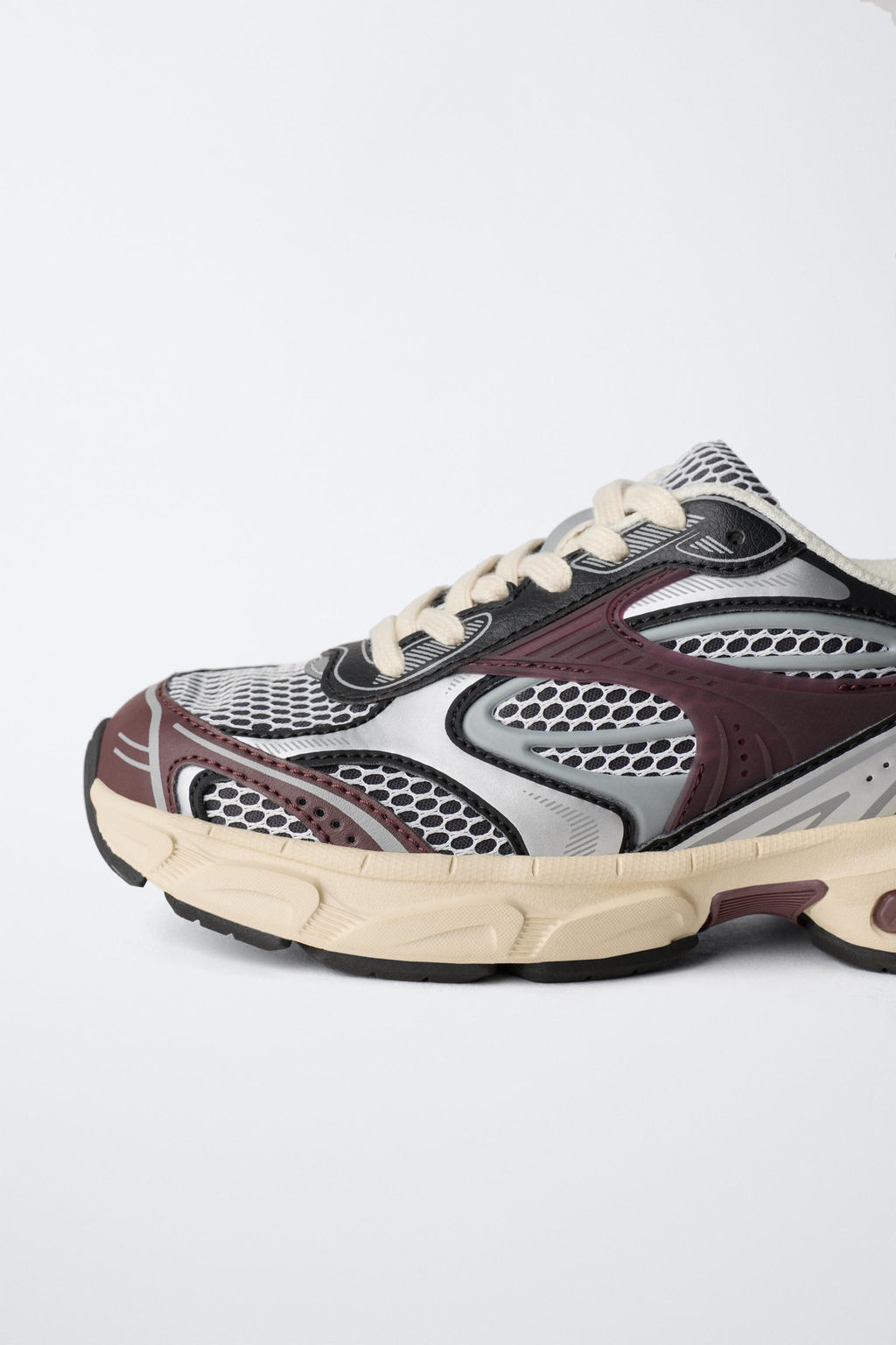 MESH SPORTS TRAINERS - Zara фото 4