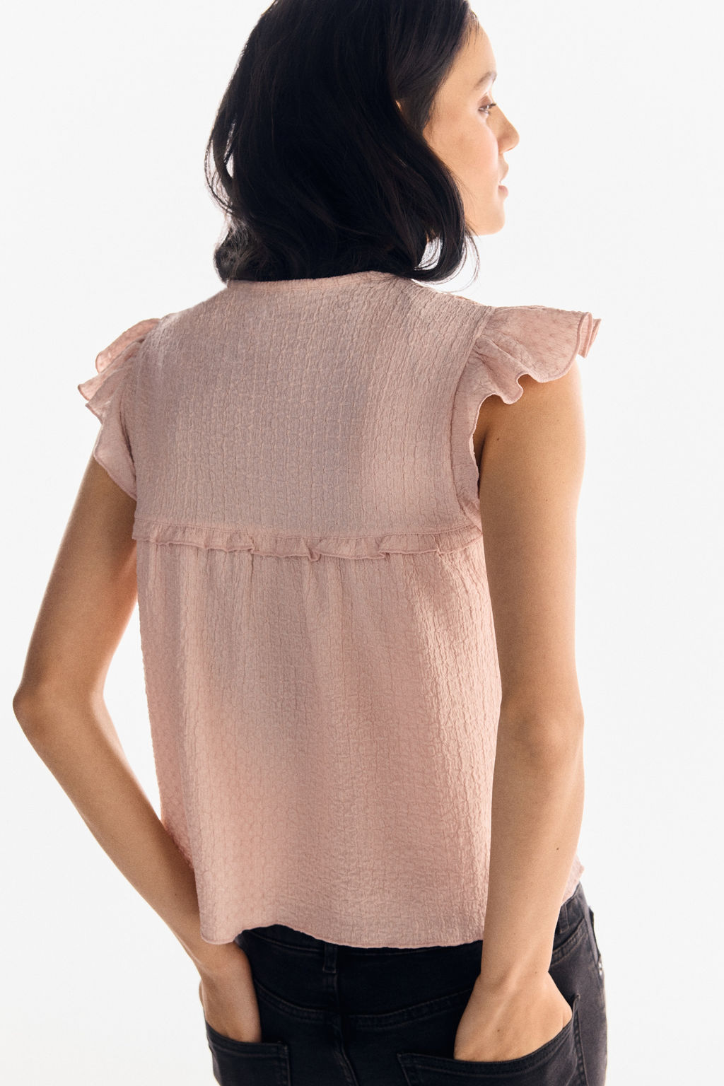 Top en punto texturizado - H&m фото 8