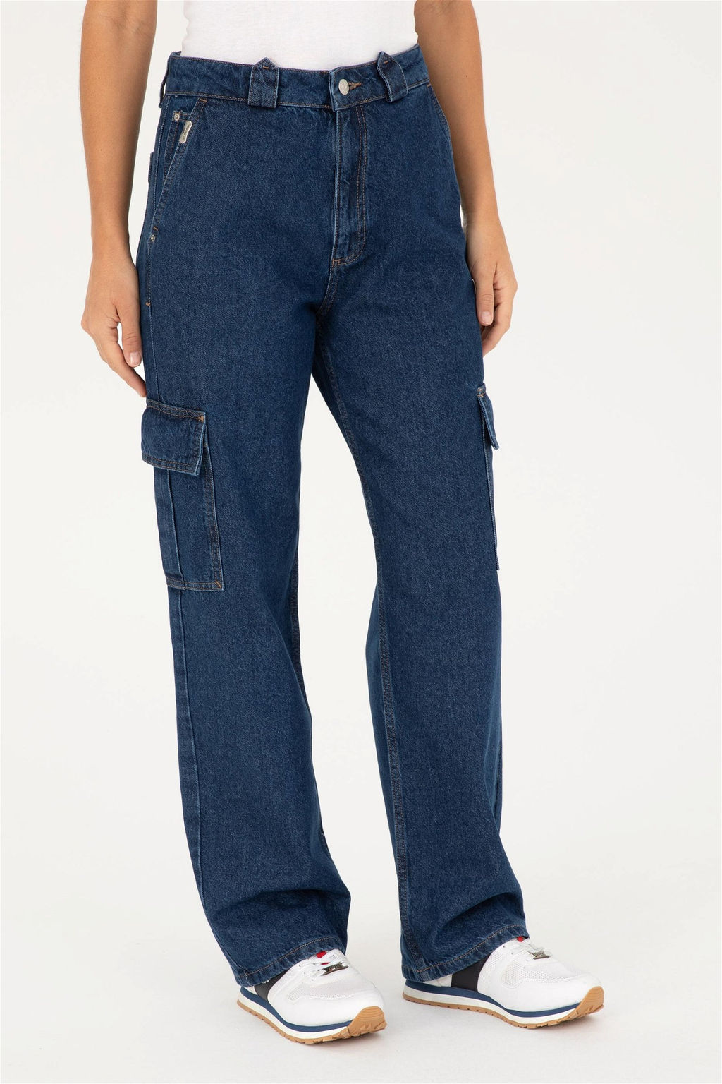 Женские синие джинсовые брюки Неожиданная скидка в корзине - U.s. polo assn фото 2