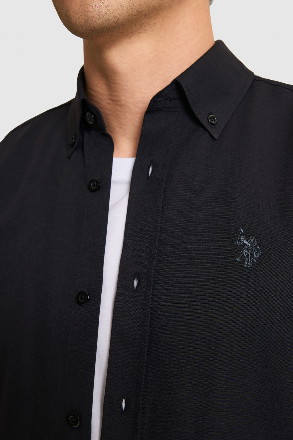 Erkek Siyah Uzun Kollu Basic G_mlek - U.s. polo assn фото 6