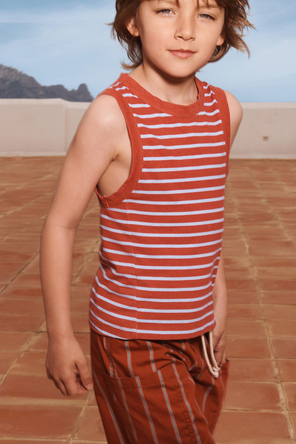 LIMITED EDITION CUT-OUT STRIPED T-SHIRT - Zara фото 2