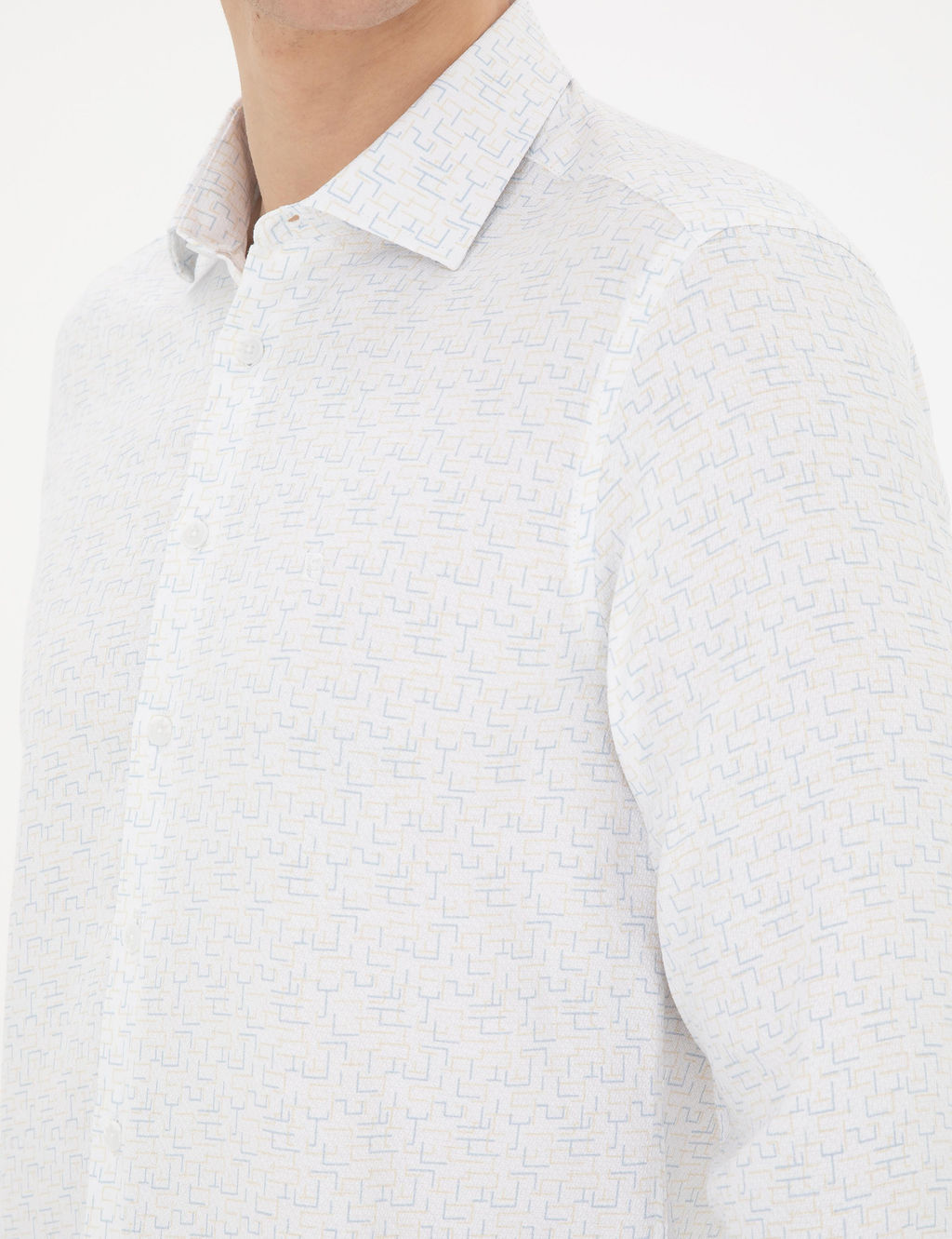 Рубашка Pierre Cardin Limon Slim Fit длинный рукав