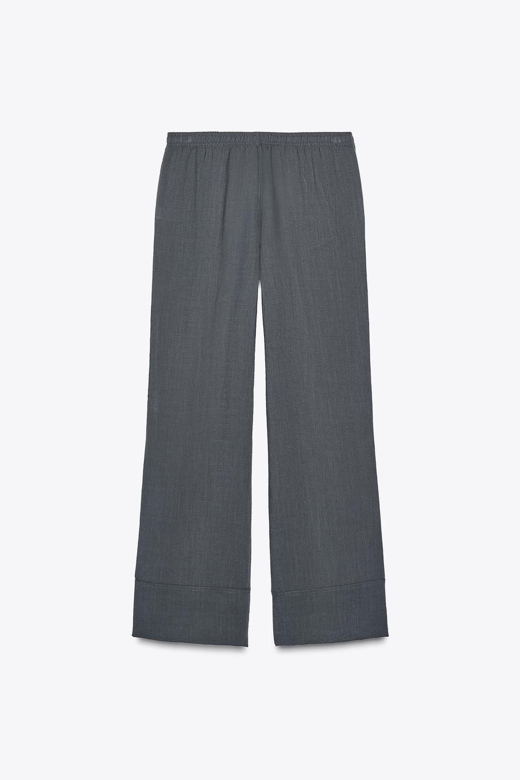 PYJAMA-STYLE TROUSERS - Zara фото 13