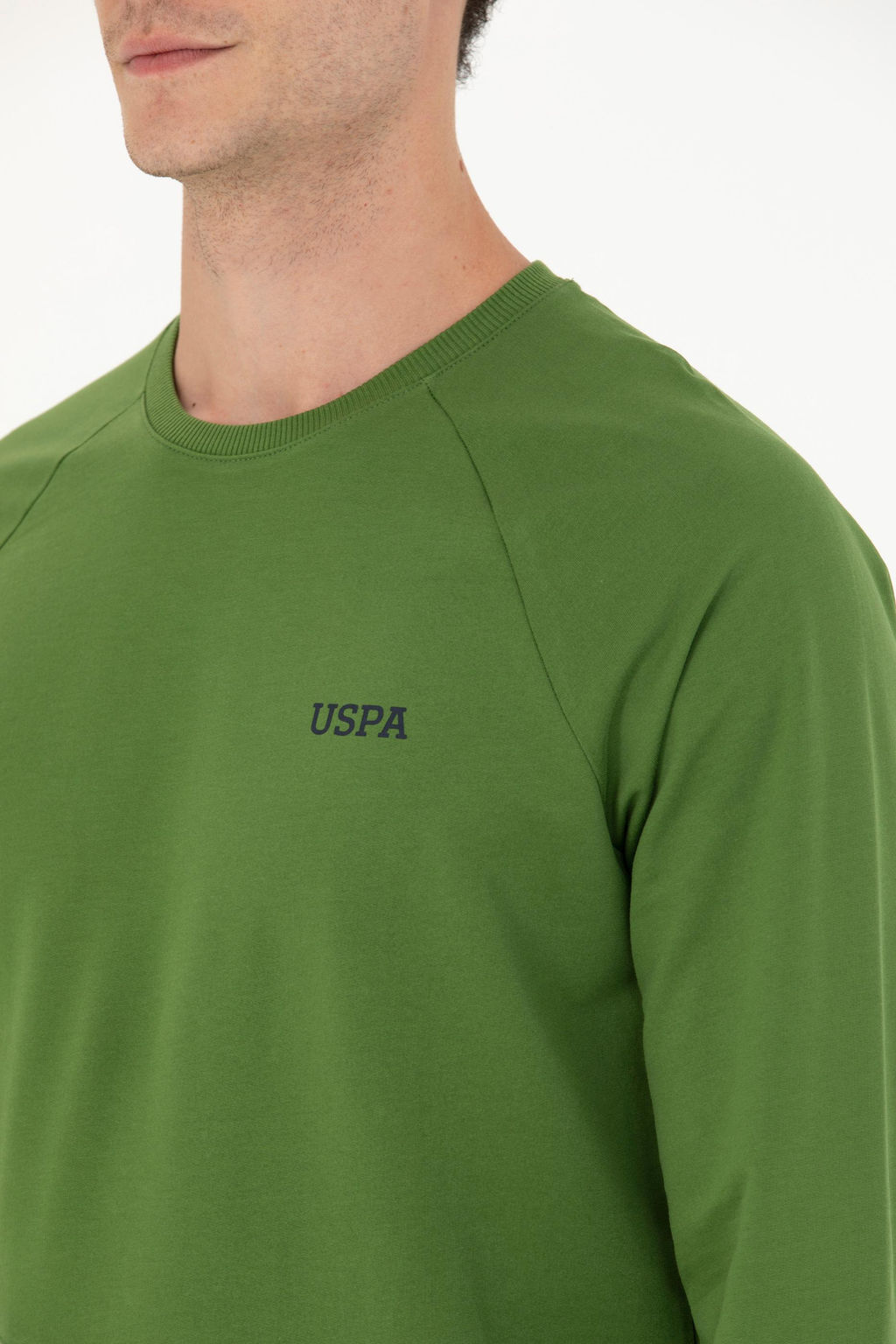 Erkek Ye_il Sweatshirt