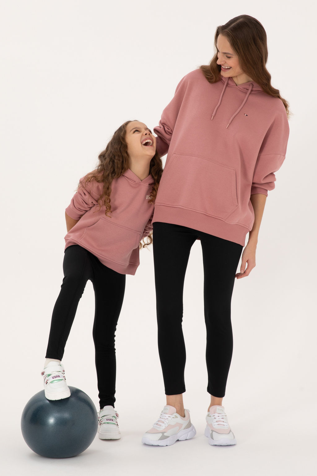 K_z _ocuk Orkide Kap__onlu _ardonlu Basic Sweatshirt Sepette S_rpriz _ndirim - U.s. polo assn фото 7