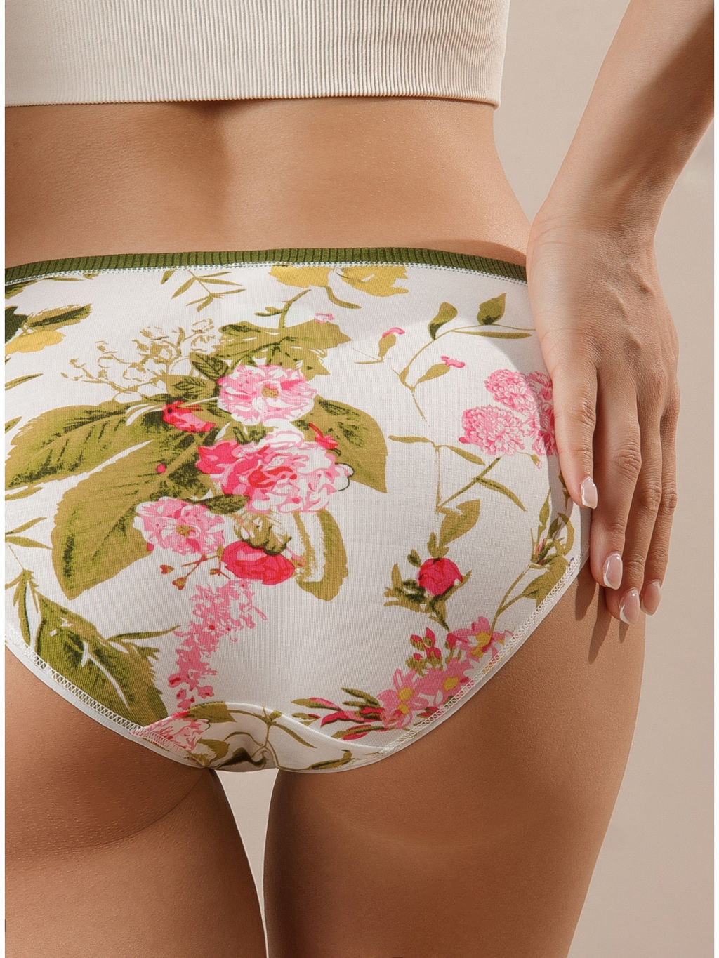 Женские трусы Индефини (Арт.124000-3036LUF) - Indefini фото 2