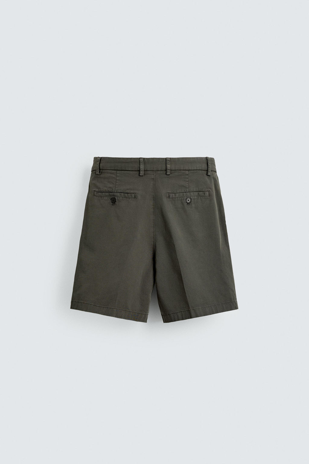 BERMUDA CHINO REGULAR FIT / Khaki