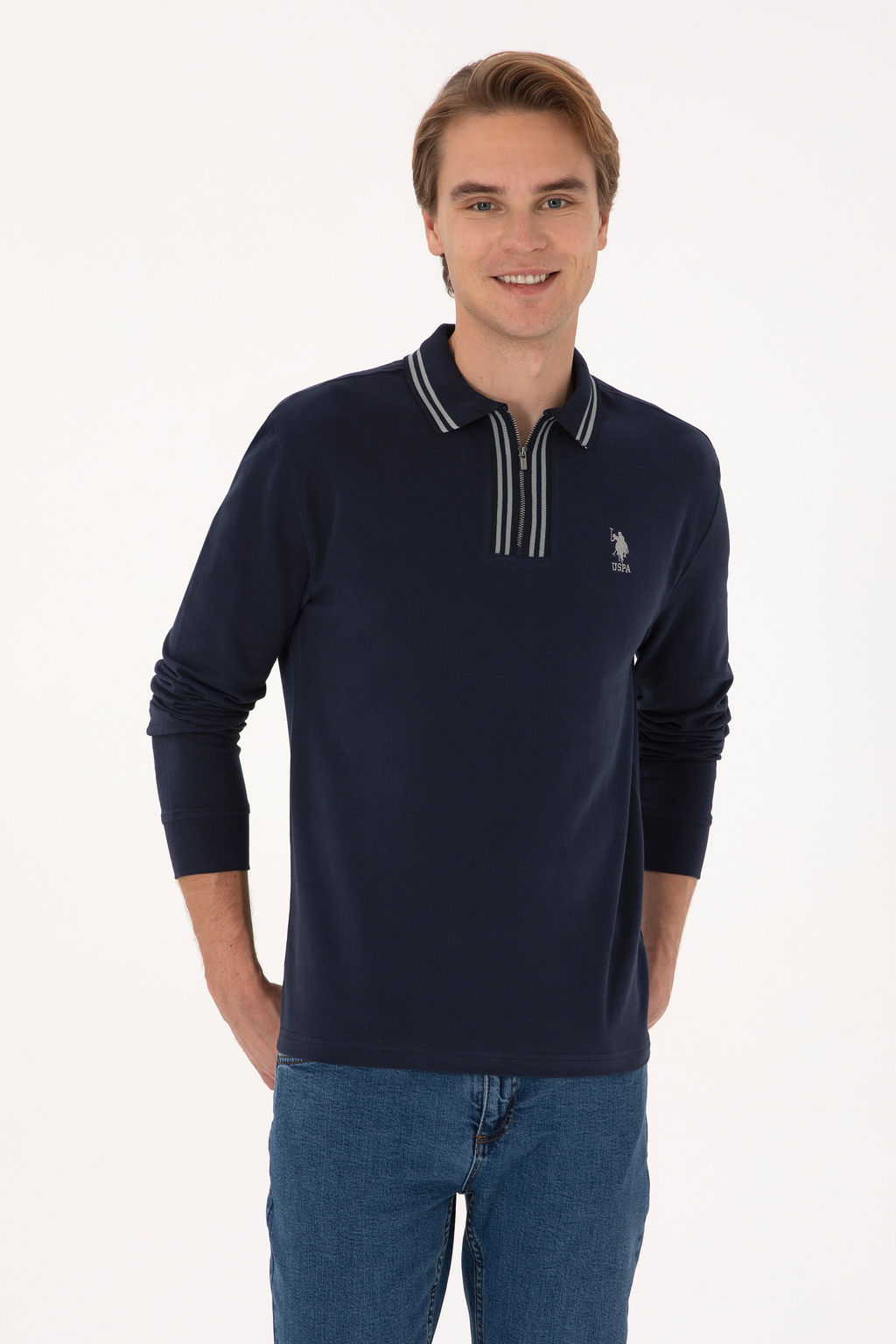 Erkek Lacivert Sweatshirt - U.s. polo assn фото 8