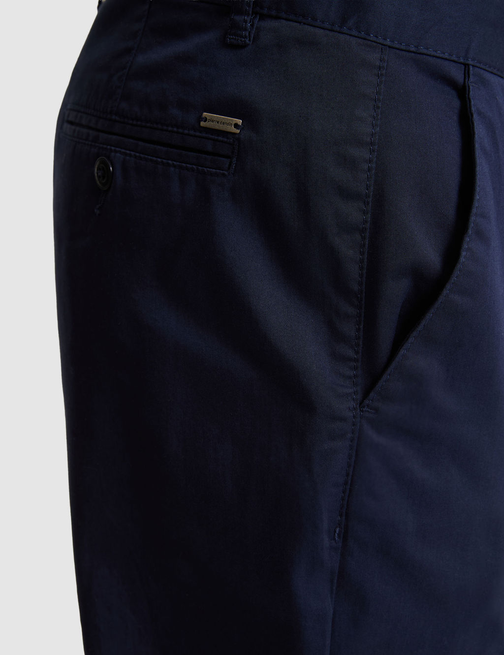 Lacivert Slim Fit Basic Kanvas Pantolon