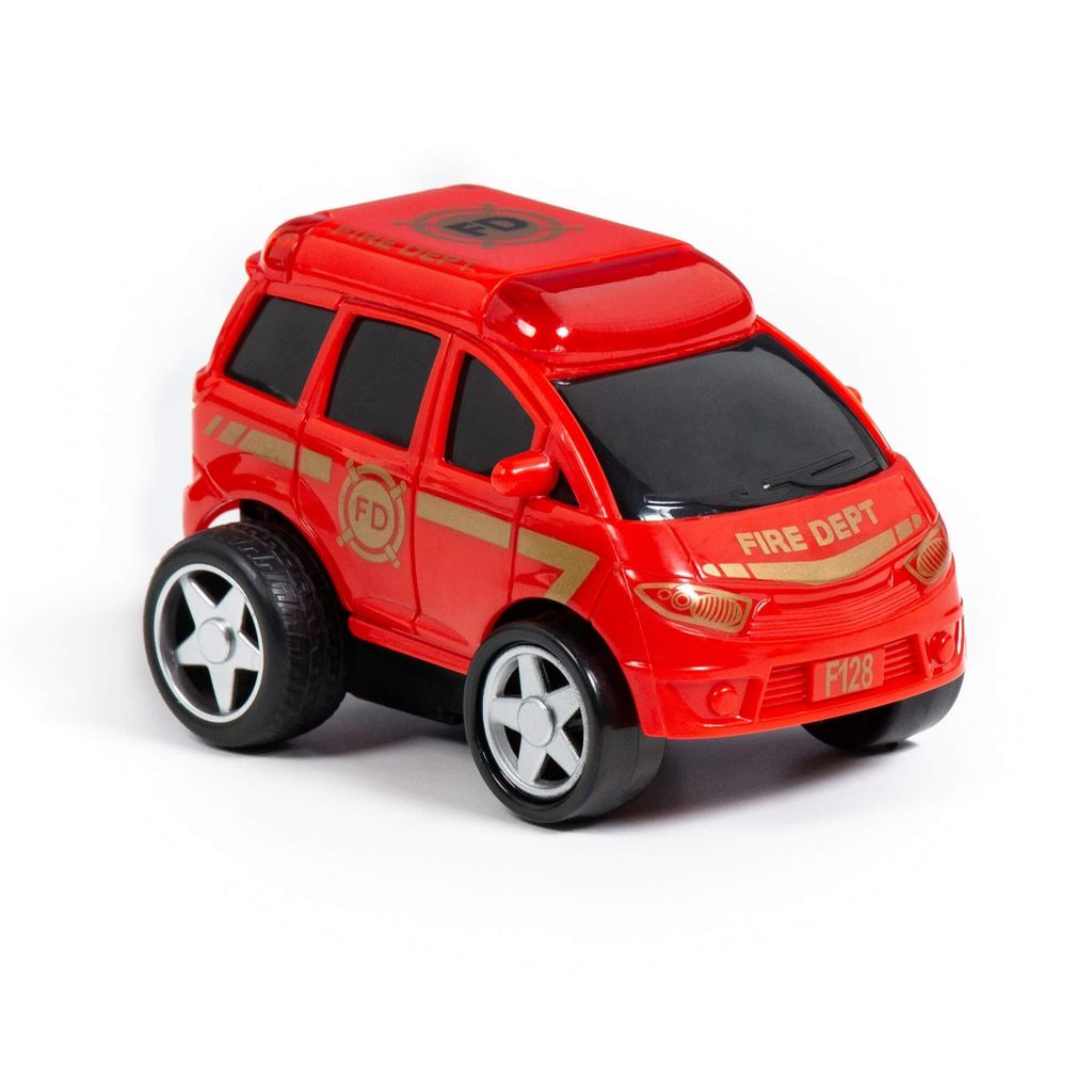 Крутой Вираж, автомобиль пожарный инерционный (в коробке) - Полесье фото 5