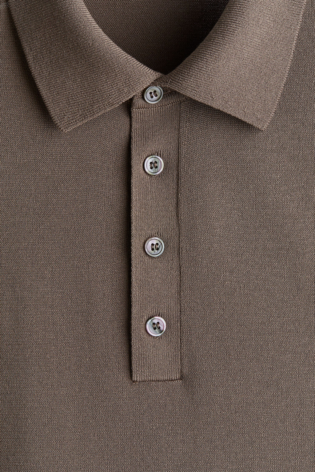 Polo en punto fino Regular Fit - H&m фото 4