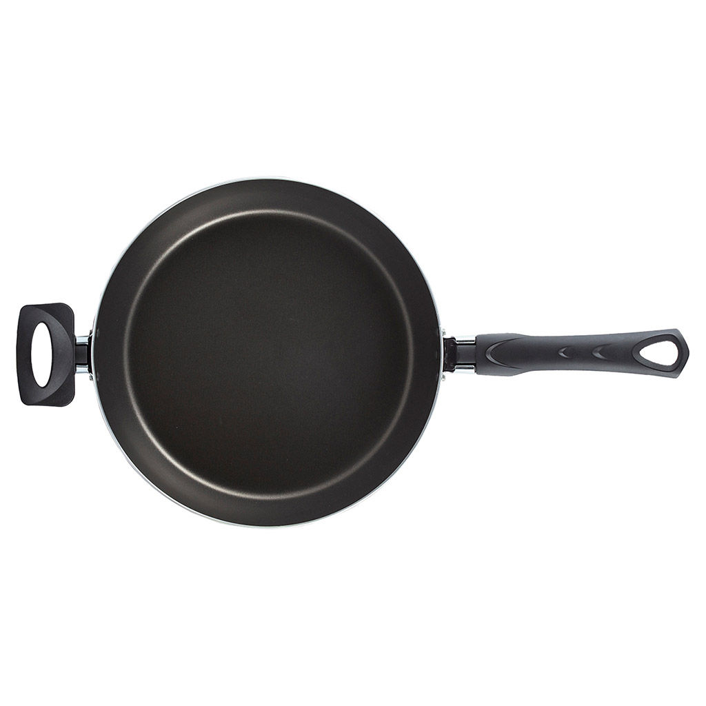 Violet Сотейник с антипригарным покрытием д26см, h7,5см, s1,8мм, 2 бакелитовые ручки (Россия) - Домашняя мода фото 3