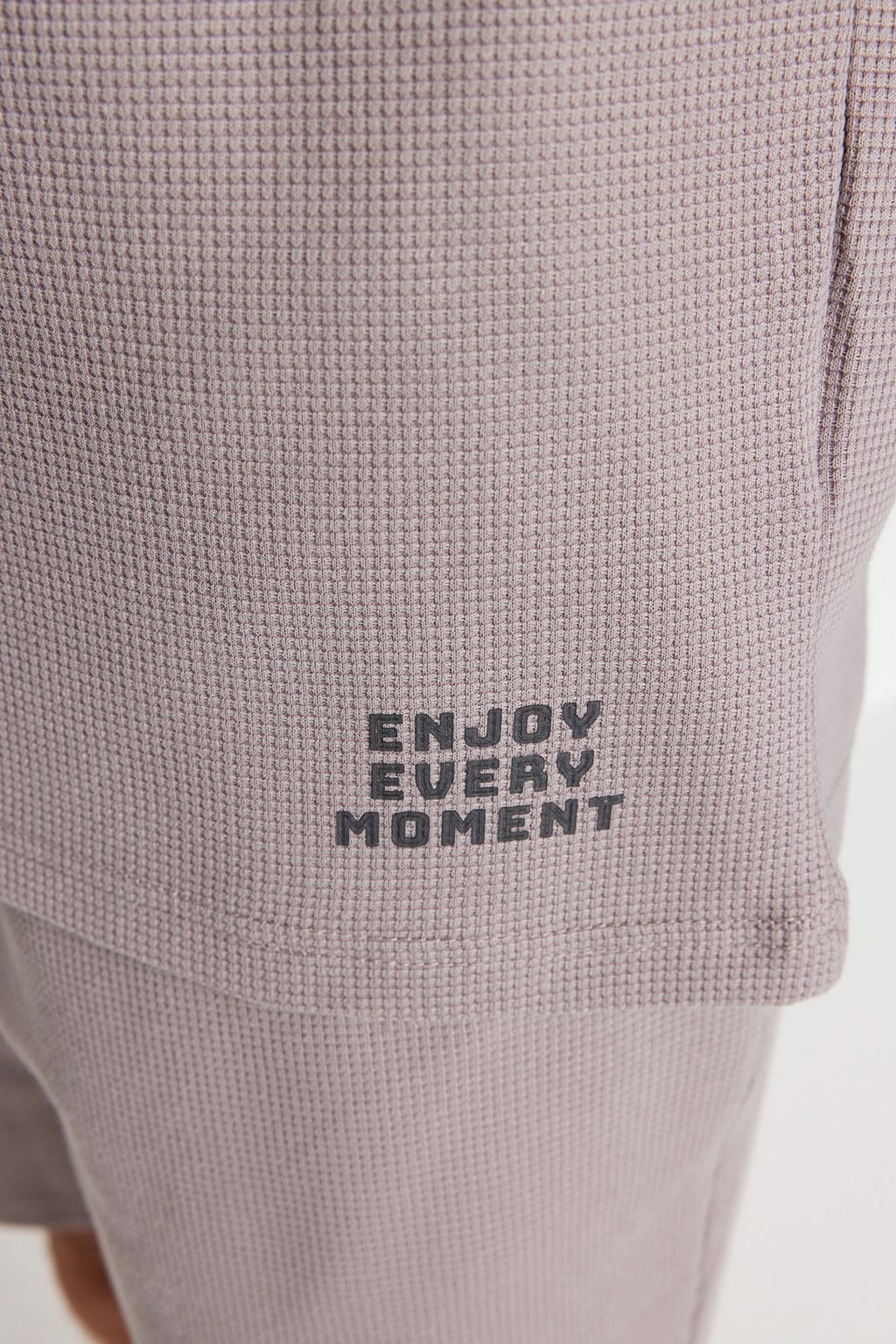 TRENDYOL MAN Mavi Regular Fit Waffle Sortlu Pijama Tak?m? TMNSS23PT00032 - Trendyolmilla фото 17