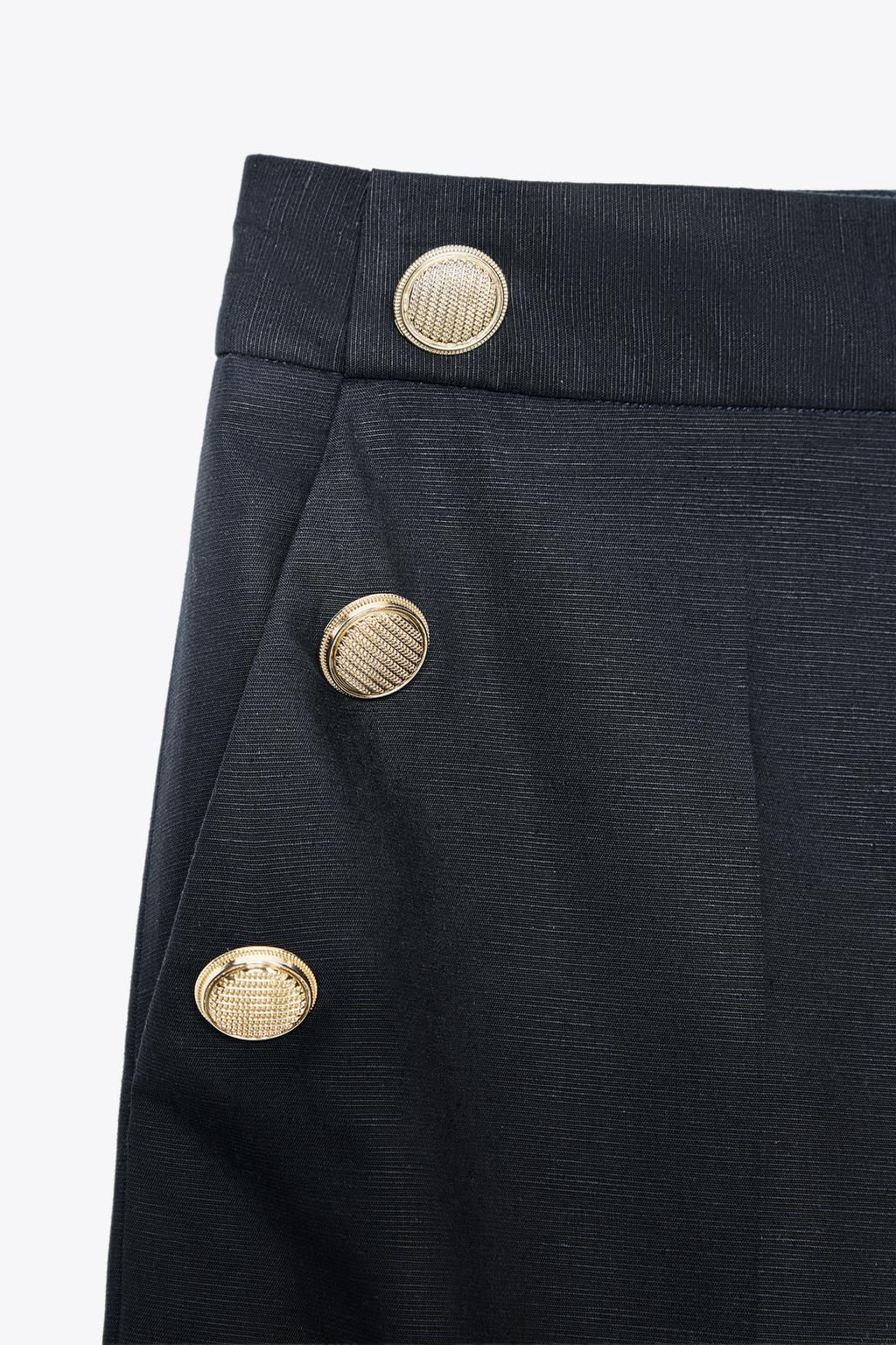 BUTTONED CULOTTES - Zara фото 7