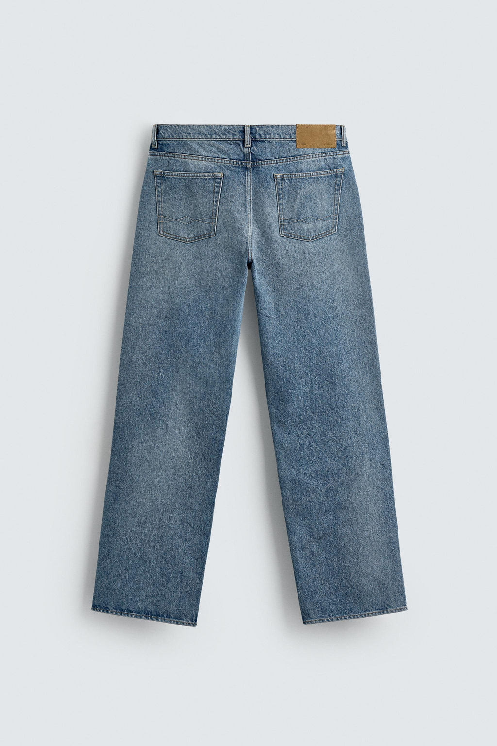 RELAXED FIT LIMITED EDITION JEANS - Zara фото 9