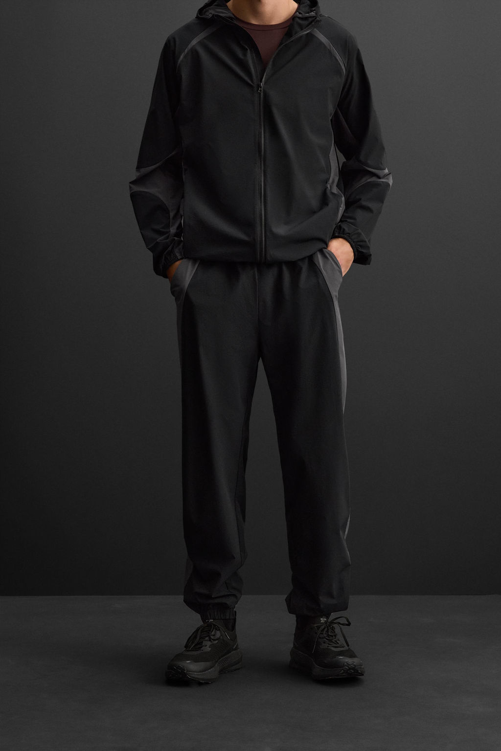 COLOUR BLOCK TECHNICAL TROUSERS - Zara фото 2