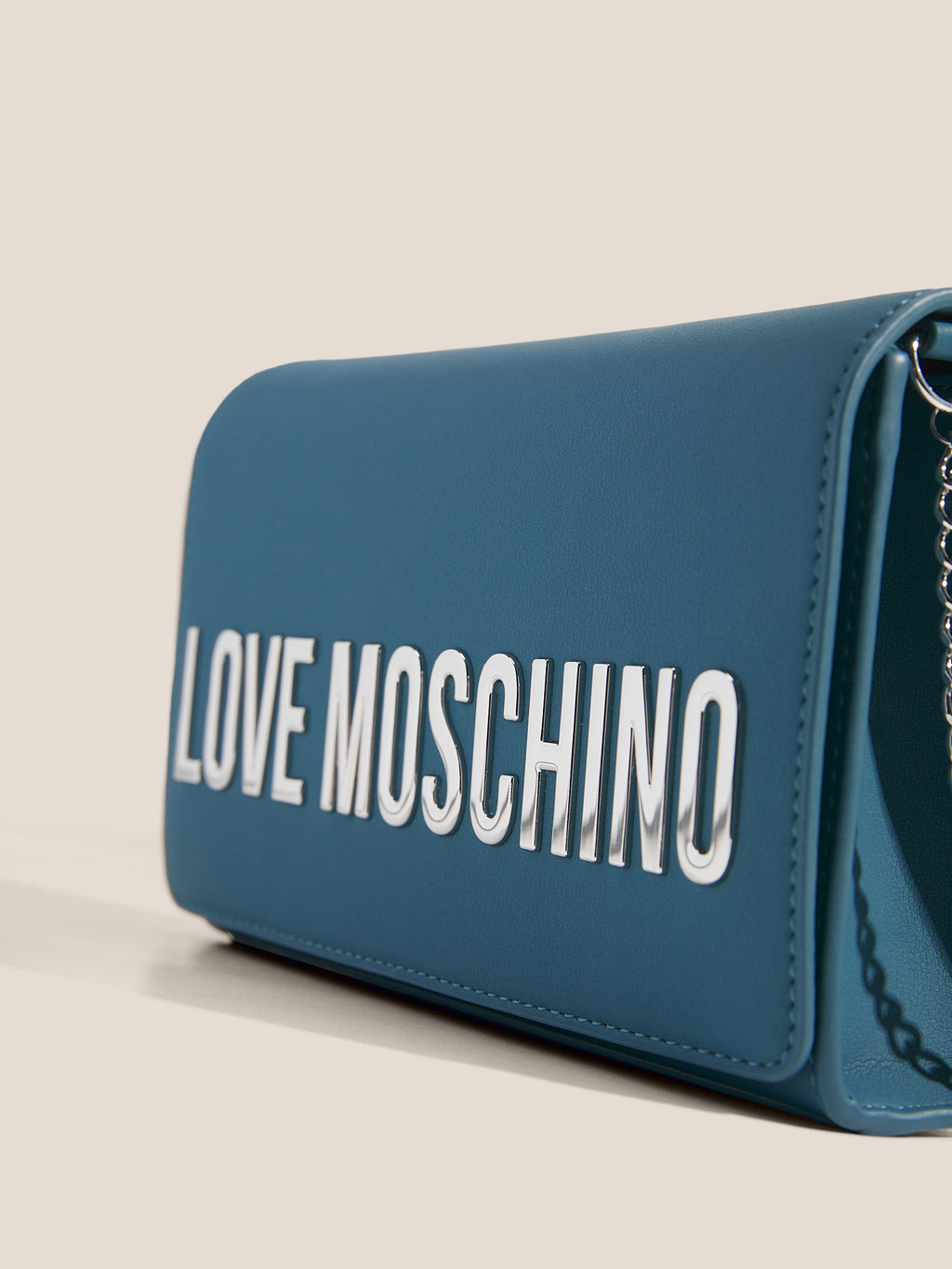 Клатч LOVE MOSCHINO SMART DAILY BAG Артикул 4560936, зелено-синий  фото 4