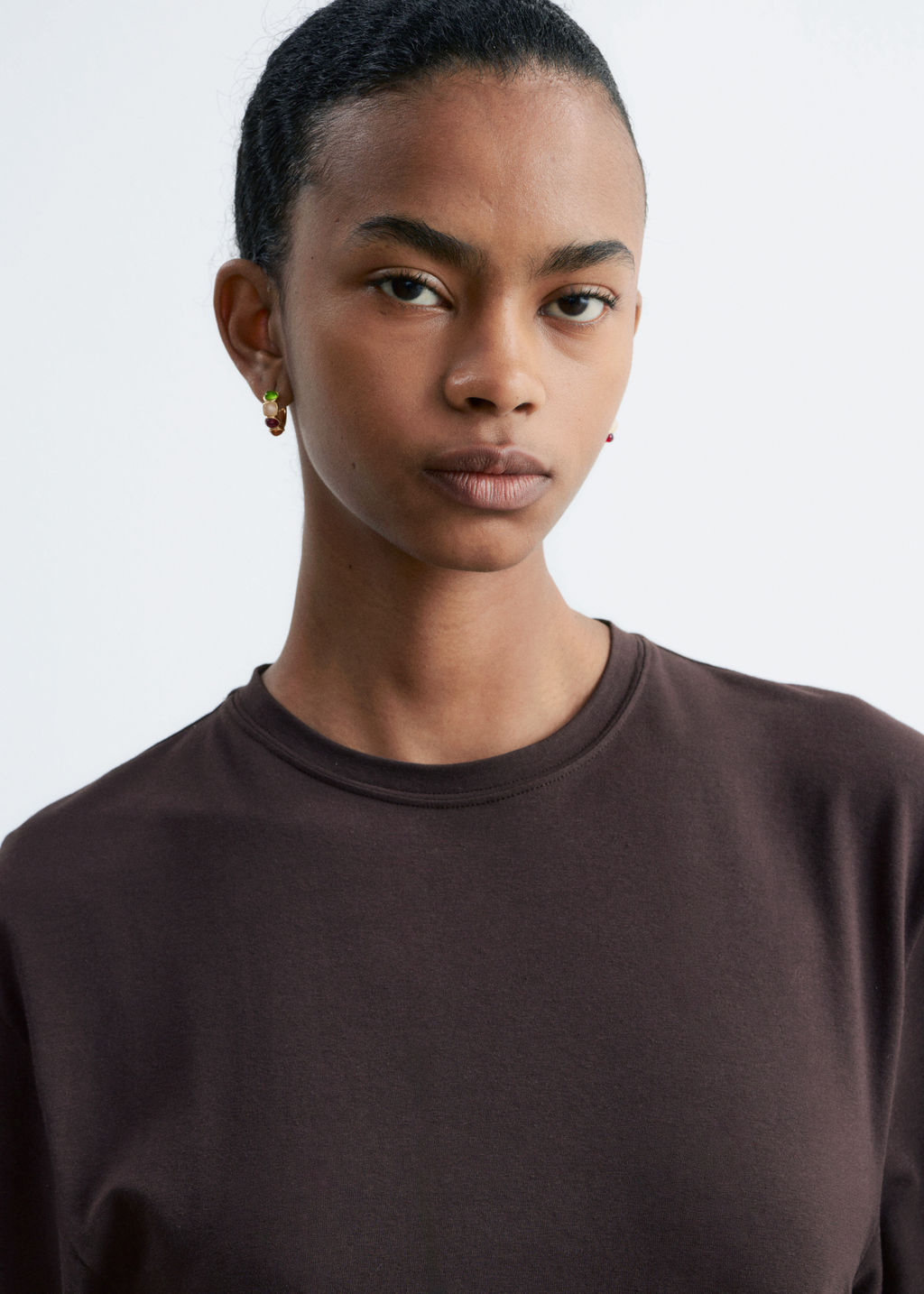 Vestido midi asim?trico tipo camiseta - H&m фото 6